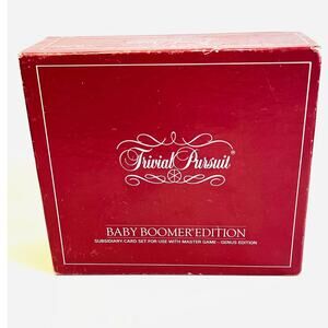 Trivial Pursuit Baby Boomer 1983 Trivia Card Set Complete Game Retro Pop Culture